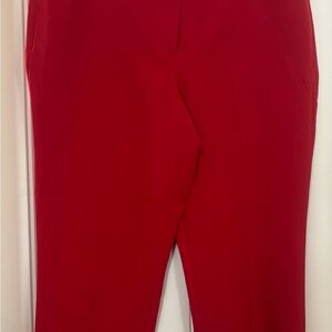 New York & Company Vibrant Red Pantsuit